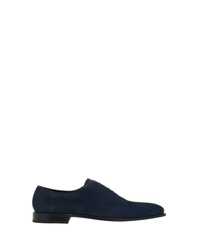 Ferragamo Men's Angiolo Tramezza Suede Oxfords