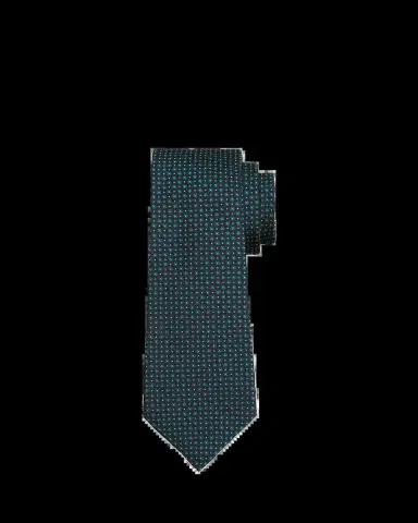 Kiton Men's Micro-Floral Silk Sevenfold Tie | Thumbnail 2