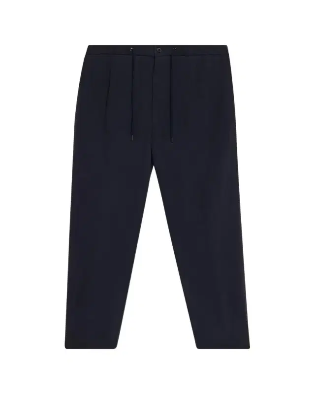Giorgio Armani Men's Single-Pleat Linen Canvas Trousers