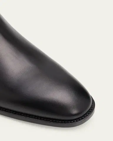 Saint Laurent Men's Wyatt 30 Leather Chelsea Boots | Thumbnail 3