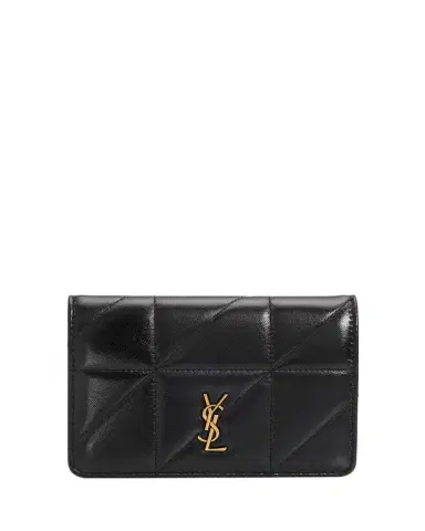 Saint Laurent Quilted Leather YSL Passport Case | Thumbnail 1