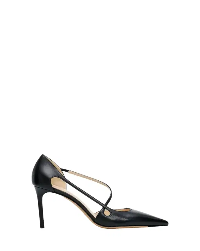 Alexandre Birman 85mm Renee Leather d'Orsay Pumps