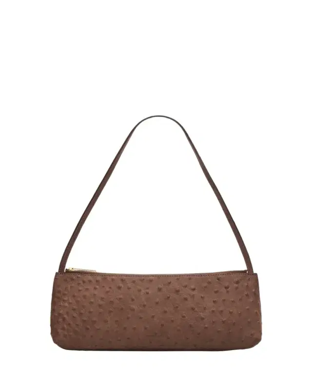 Mansur Gavriel Gaia Leather Baguette Shoulder Bag