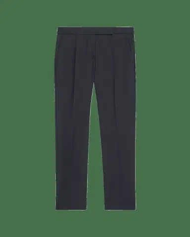 Max Mara Cotton Stretch Straight-Leg Ankle Trousers | Thumbnail 2