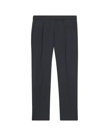 Max Mara Cotton Stretch Straight-Leg Ankle Trousers | Thumbnail 1