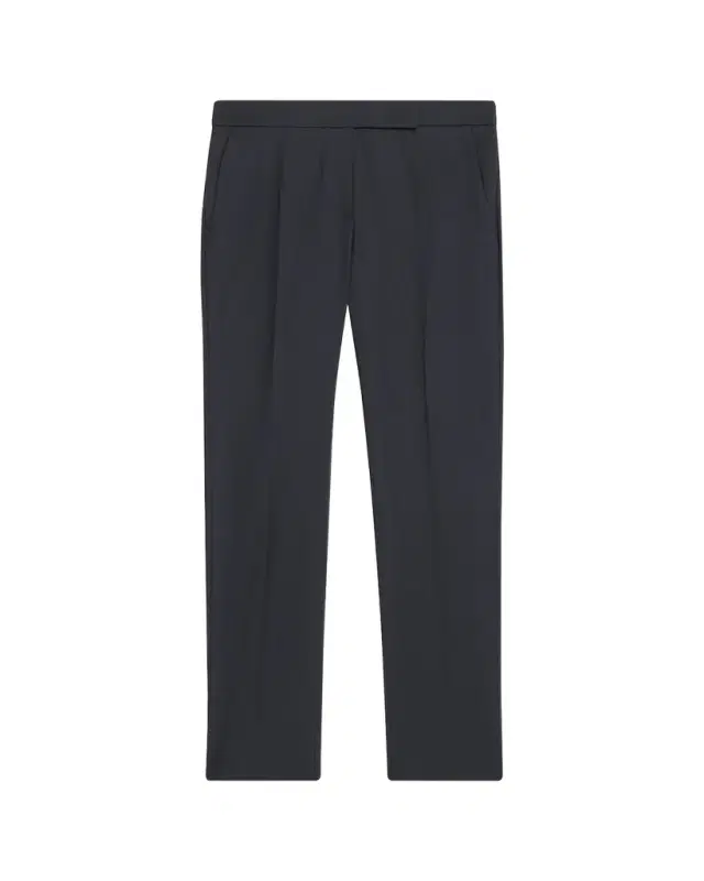 Max Mara Cotton Stretch Straight-Leg Ankle Trousers