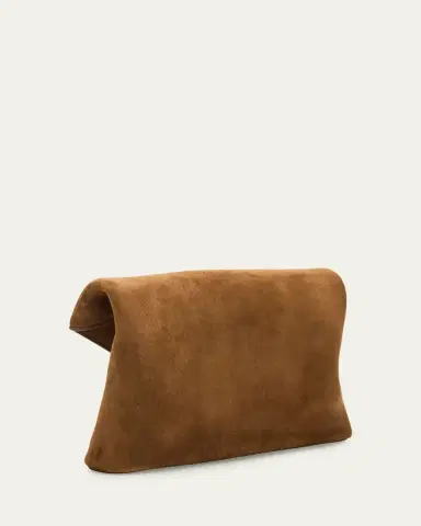 Saint Laurent YSL Envelope Bag on Chain in Suede | Thumbnail 2