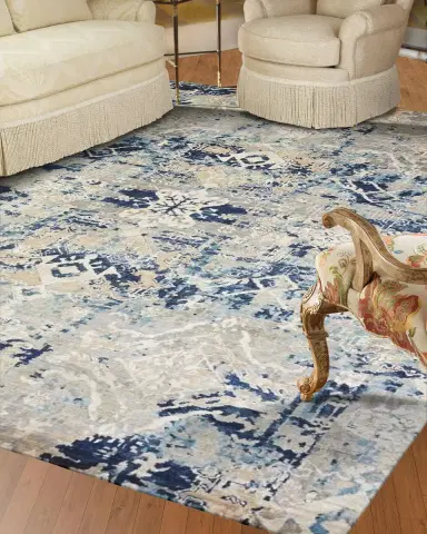Haven & Loom Zaffre Hand-Knotted Rug | Thumbnail 4