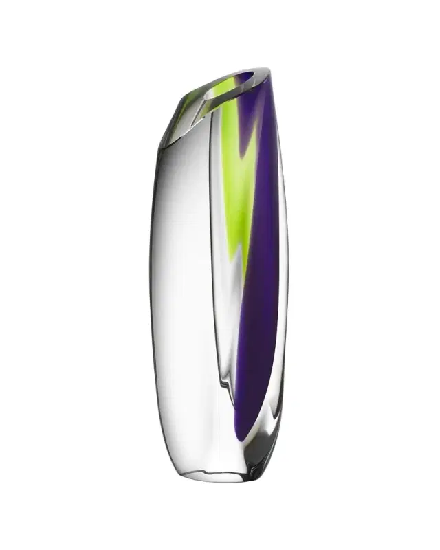 Kosta Boda Saraband Handmade Glass Vase