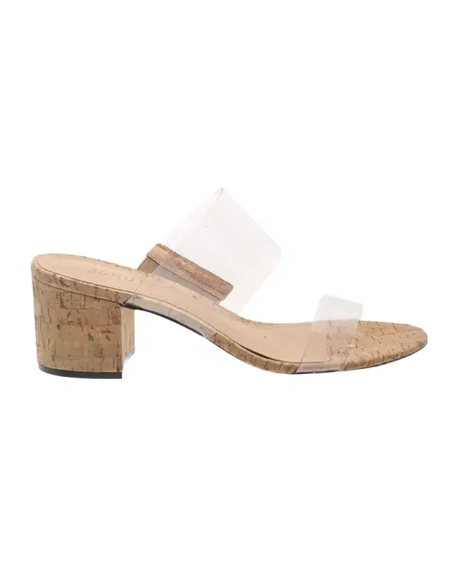 Schutz Victorie Vinyl Dual-Band Slide Sandals