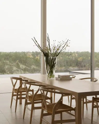Orrefors Reed Large Clear Vase | Thumbnail 3