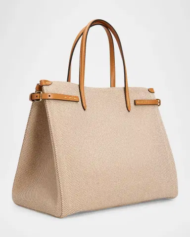 Valentino Garavani Antibes Medium Canvas Shopping Top-Handle Bag | Thumbnail 3