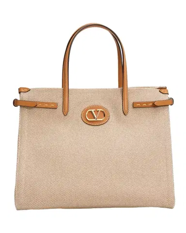 Valentino Garavani Antibes Medium Canvas Shopping Top-Handle Bag | Thumbnail 1