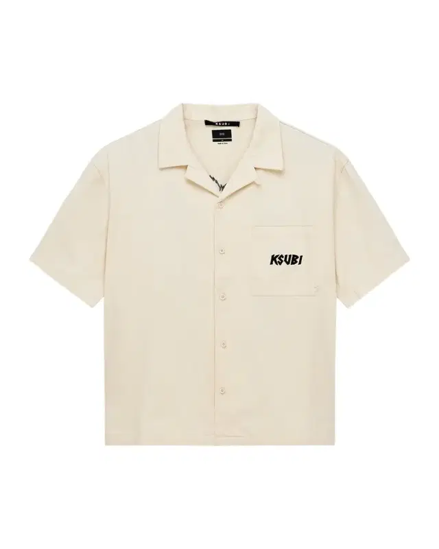 Ksubi Men's Stay Up Logo Camp Shirt