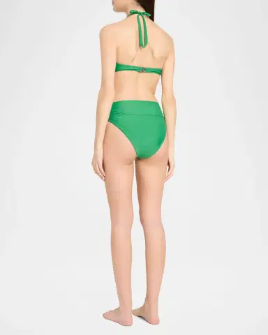N/NICHOLAS Naia Polka-Dot Bikini Top | Thumbnail 3