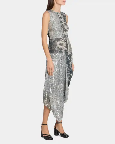 Maison Margiela Sequin Floral Sleeveless Top | Thumbnail 6 Maison Margiela Sequin Floral Sleeveless Top | Thumbnail 6