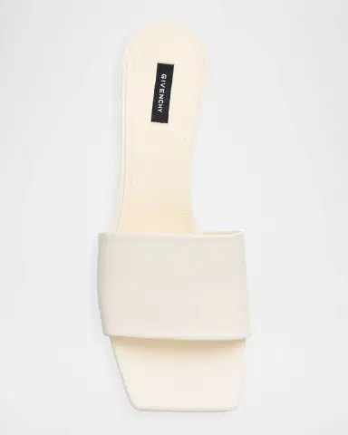 Givenchy 65mm Logo Heel Leather Mule Sandals | Thumbnail 4 Givenchy 65mm Logo Heel Leather Mule Sandals | Thumbnail 4