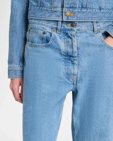Thom Browne Washed Classic 5-Pocket Selvedge Jeans | Thumbnail 5