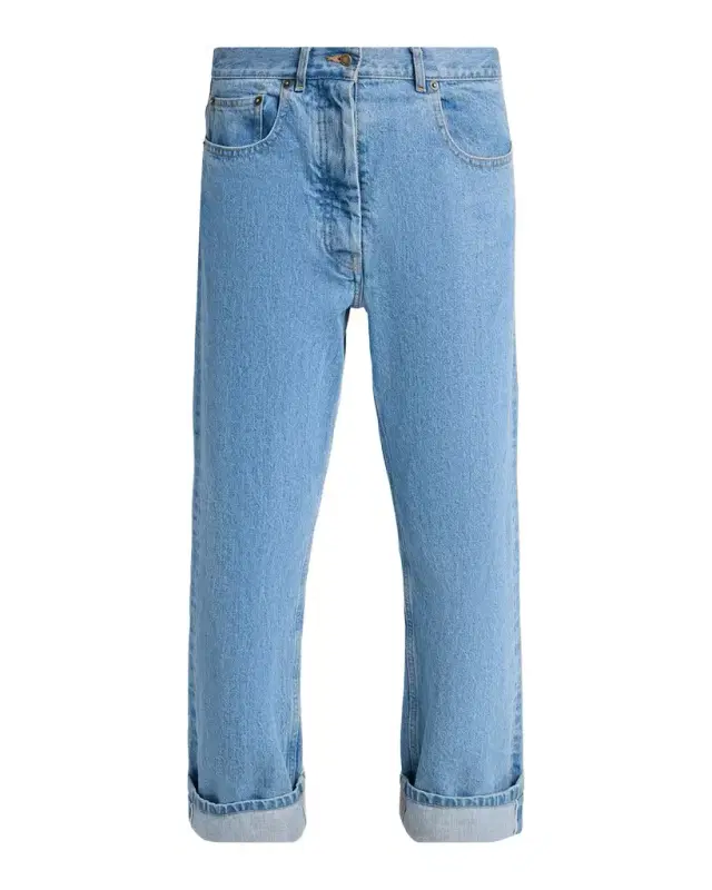 Thom Browne Washed Classic 5-Pocket Selvedge Jeans