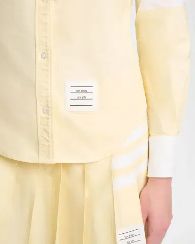 Thom Browne Oxford Peter Pan Cotton Shirt | Thumbnail 5