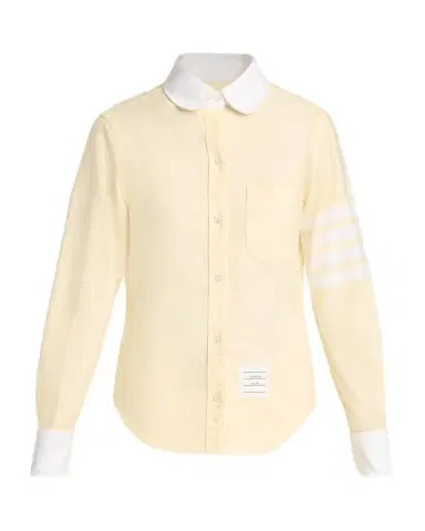 Thom Browne Oxford Peter Pan Cotton Shirt | Thumbnail 1