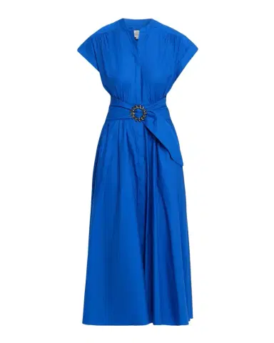 Saloni Neesha Short-Sleeve Cotton Maxi Dress | Thumbnail 1 Saloni Neesha Short-Sleeve Cotton Maxi Dress | Thumbnail 1