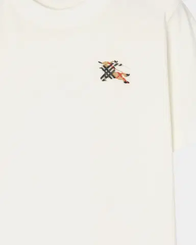 Burberry Frankie Check Cotton T-Shirt | Thumbnail 4 Burberry Frankie Check Cotton T-Shirt | Thumbnail 4