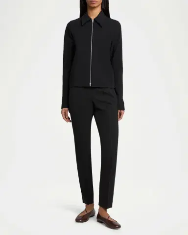 Jil Sander Darted Wool-Blend Trousers | Thumbnail 2 Jil Sander Darted Wool-Blend Trousers | Thumbnail 2