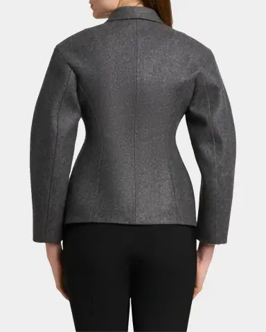 Jil Sander Wool Melange Jacket | Thumbnail 3 Jil Sander Wool Melange Jacket | Thumbnail 3