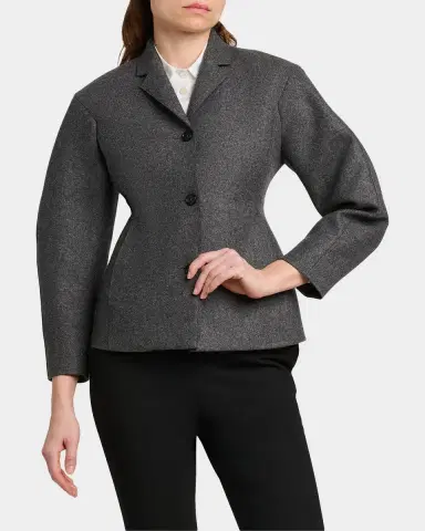 Jil Sander Wool Melange Jacket | Thumbnail 4 Jil Sander Wool Melange Jacket | Thumbnail 4