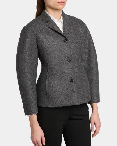 Jil Sander Wool Melange Jacket | Thumbnail 5 Jil Sander Wool Melange Jacket | Thumbnail 5