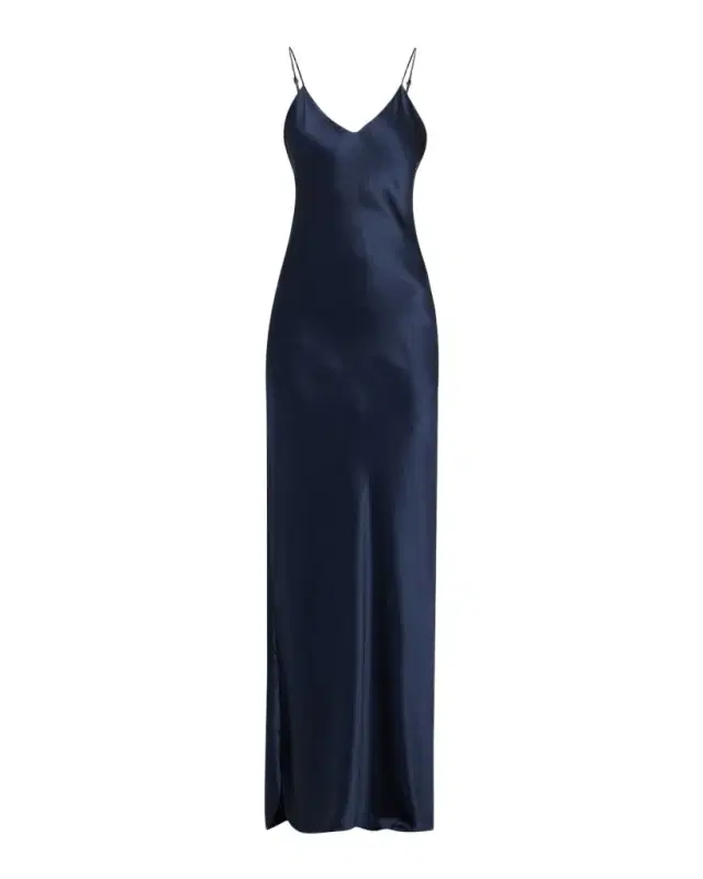 Nili Lotan Silk Satin Slip Gown