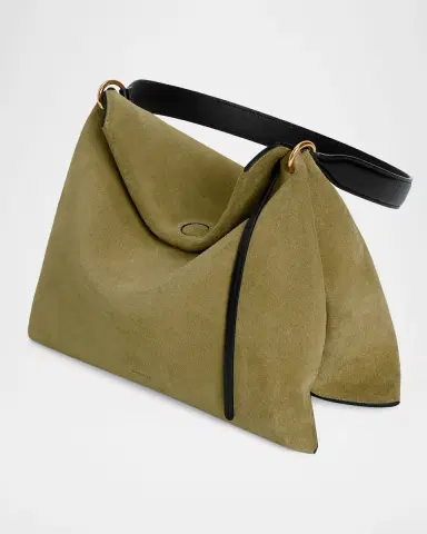 Wandler Penelope Small Suede Tote Bag | Thumbnail 4 Wandler Penelope Small Suede Tote Bag | Thumbnail 4