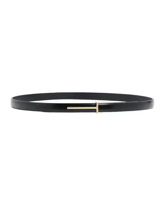 TOM FORD Boutique Slim T Leather Belt