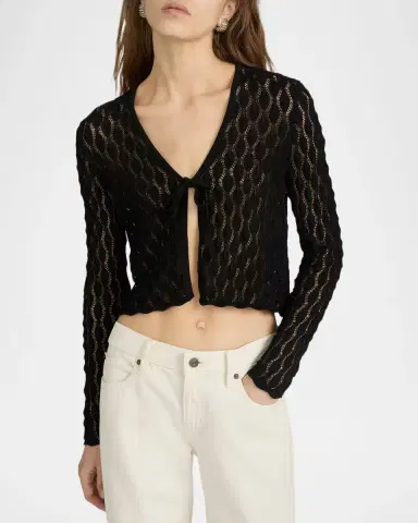 Frame The Getaway Cardigan | Thumbnail 4 Frame The Getaway Cardigan | Thumbnail 4