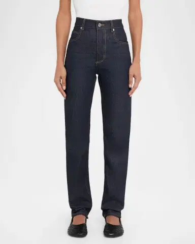 Bottega Veneta Indigo Straight Denim Jeans | Thumbnail 4