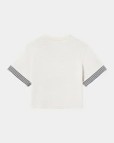 Frame The Stripe Cuff Tee | Thumbnail 6 Frame The Stripe Cuff Tee | Thumbnail 6