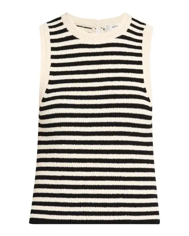 FRAME The Coastal Stripe Tank Top