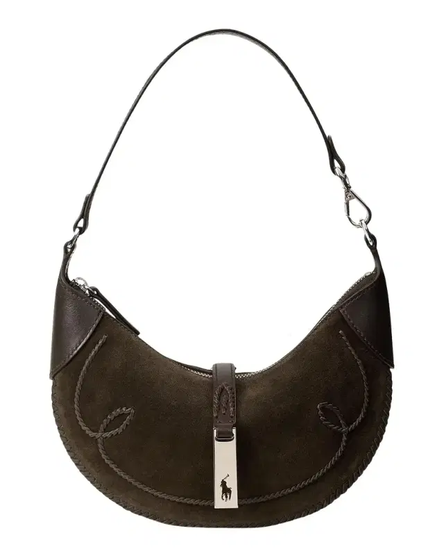 Polo Ralph Lauren Polo ID Suede Western Shoulder Bag