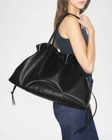 Tory Burch Ella Recycled Drawstring Tote Bag | Thumbnail 2