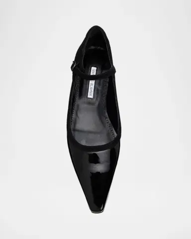 Manolo Blahnik Perdiccamod Patent Leather Ballerina Flats | Thumbnail 6 Manolo Blahnik Perdiccamod Patent Leather Ballerina Flats | Thumbnail 6