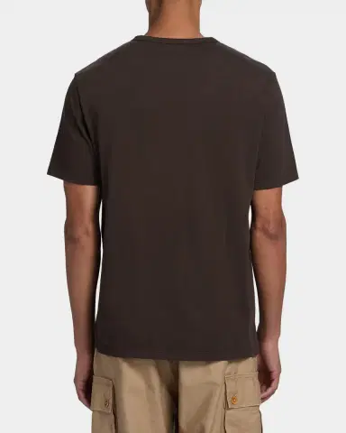 Vince Men 's Garment-Dyed Crewneck T-Shirt | Thumbnail 3