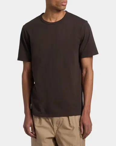 Vince Men 's Garment-Dyed Crewneck T-Shirt | Thumbnail 4