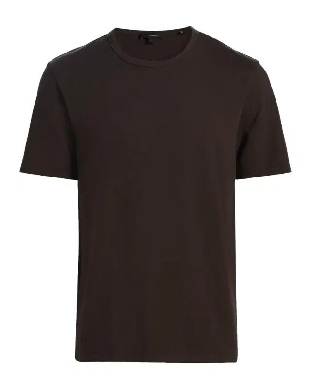 Vince Men 's Garment-Dyed Crewneck T-Shirt