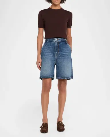 Miu Miu 45mm Suede Buckle Loafers | Thumbnail 3 Miu Miu 45mm Suede Buckle Loafers | Thumbnail 3
