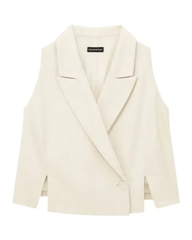 Emporio Armani Cotton and Viscose Lurex Waistcoat