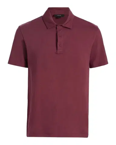 Vince Men 's Garment-Dyed Polo Shirt | Thumbnail 1