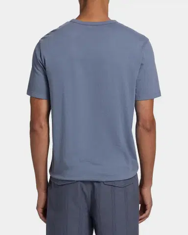 Vince Men 's Garment-Dyed Crewneck T-Shirt | Thumbnail 3