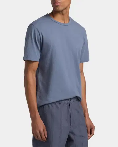 Vince Men 's Garment-Dyed Crewneck T-Shirt | Thumbnail 8