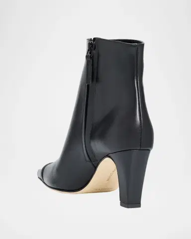 Manolo Blahnik Vivecal Leather Ankle Boots | Thumbnail 2 Manolo Blahnik Vivecal Leather Ankle Boots | Thumbnail 2